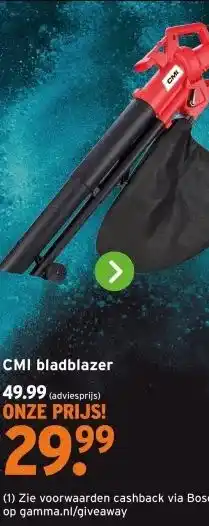 GAMMA CMI bladblazer aanbieding