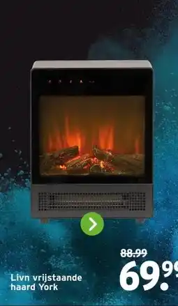 GAMMA Livn vrijstaande haard York aanbieding