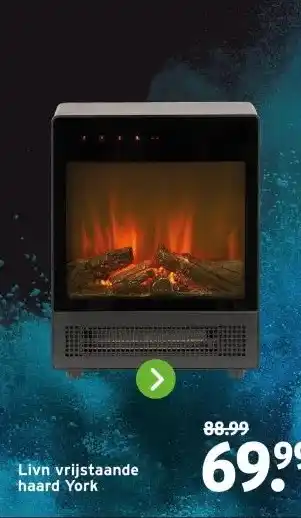 GAMMA Livn vrijstaande haard York aanbieding