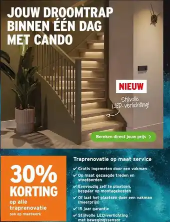 GAMMA alle traprenovatie ook op maatwerk aanbieding