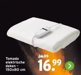 GAMMA Tomado elektrische deken - aanbieding