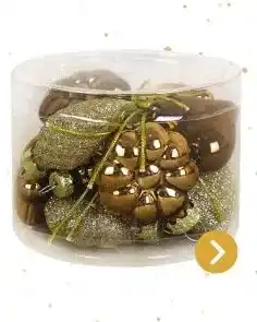 GAMMA Ornamenten bruin aanbieding