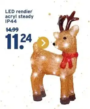 GAMMA LED rendier acryl steady IP44 aanbieding