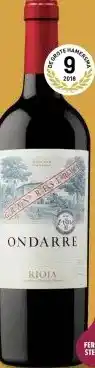 Gall & Gall Ondarre Rioja Gran Reserva 75CL aanbieding