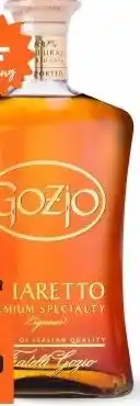 Gall & Gall Gozio Amaretto 70CL aanbieding