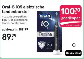 Etos Oral-B i05 elektrischetandenborstel aanbieding