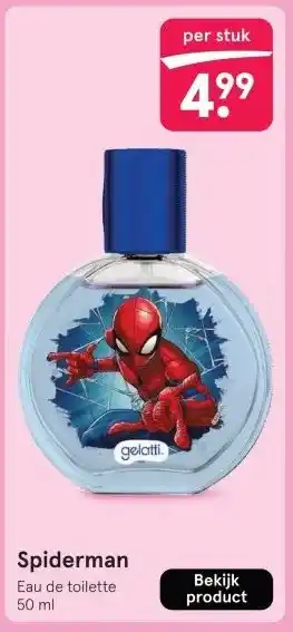 Etos Spiderman aanbieding