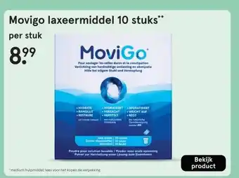 Etos Movigo laxeermiddel 10 stuks aanbieding