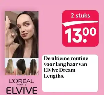 Etos De ultieme routine voor lang haar van Elvive Dream Lengths. aanbieding