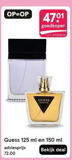 Etos Guess 125 ml en aanbieding