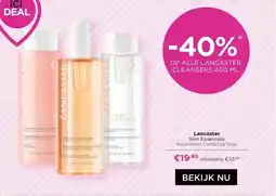 ICI Paris XL Lancaster Skin Essentials aanbieding