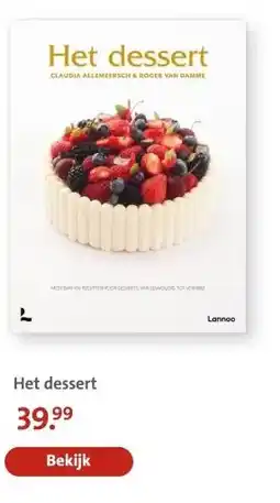Bruna Het dessert aanbieding
