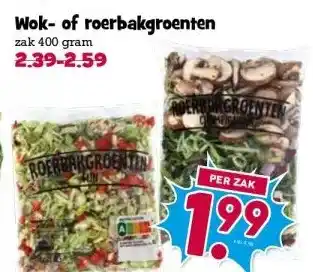 Boon`s Markt Wok- of roerbakgroenten aanbieding