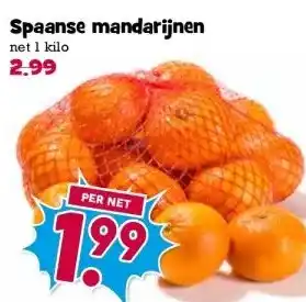 Boon`s Markt Spaanse mandarijnen aanbieding