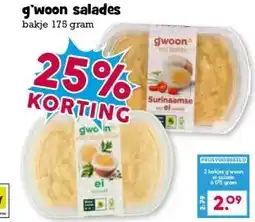 Boon`s Markt g'woon salades aanbieding