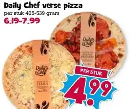 Boon`s Markt Daily Chef verse pizza aanbieding