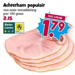 Boon`s Markt Achterham populair aanbieding