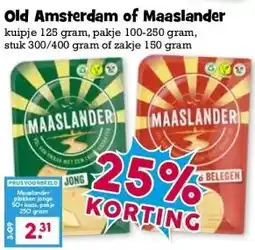 Boon`s Markt Old Amsterdam of Maaslander aanbieding
