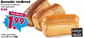 Boon`s Markt Boonacker rondbrood aanbieding