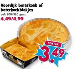 Boon`s Markt Voordijk boterkoek of boterkoekblokjes aanbieding