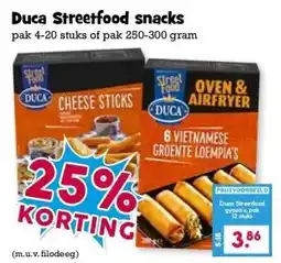 Boon`s Markt Duca Streetfood snacks aanbieding