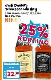 Boon`s Markt Jack Daniel's Tennessee whiskey aanbieding