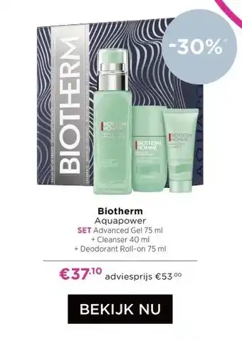 ICI Paris XL Biotherm aanbieding