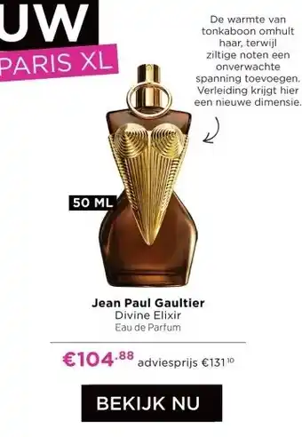 ICI Paris XL Jean Paul Gaultier aanbieding