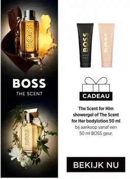 ICI Paris XL BOSS THE SCENT aanbieding