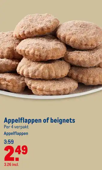 Makro Appelflappen of beignets aanbieding