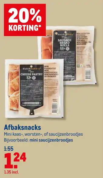 Makro Afbaksnacks aanbieding