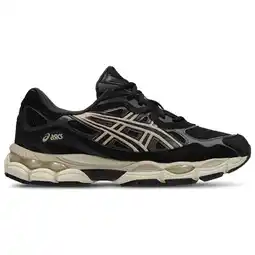 Foot Locker Asics GEL-NYC Sneakers Heren - Zwart - Maat 43.5 - Suède aanbieding