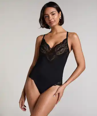 Hunkemoller Hunkemöller Body Ashley Zwart aanbieding