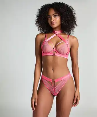 Hunkemoller Hunkemöller Brazilian Missy Roze aanbieding
