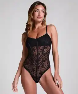 Hunkemoller Hunkemöller Body Coco Zwart aanbieding