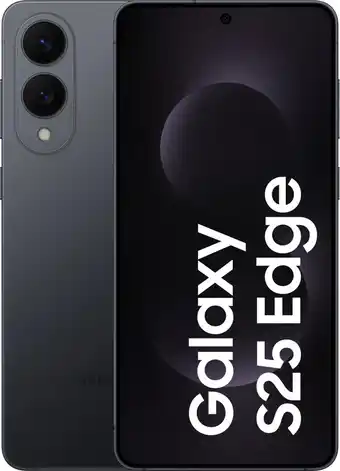 Coolblue Samsung Galaxy S25 Edge 512GB Zwart 5G aanbieding