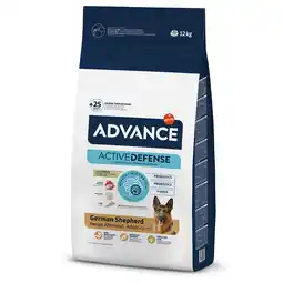 Zooplus 15+3/11,5+2,5/10+2/10+1,5/6+1,5/6+1 kg Advance droogvoer voor honden - German Shepherd 12 kg aanbieding