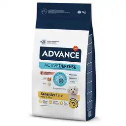 Zooplus 15+3/11,5+2,5/10+2/10+1,5/6+1,5/6+1 kg Advance droogvoer voor honden - Mini Sensitive aanbieding