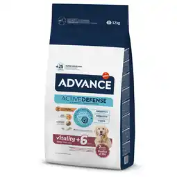 Zooplus 15+3/11,5+2,5/10+2/10+1,5/6+1,5/6+1 kg Advance droogvoer voor honden - Maxi Senior 12 kg aanbieding