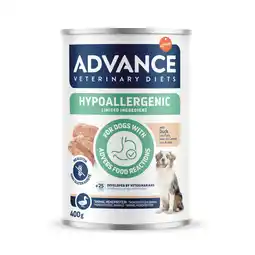 Zooplus 4 + 2 gratis! Advance Veterinary Diets natvoer voor honden 6 x400 g aanbieding
