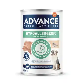 Zooplus 4 + 2 gratis! Advance Veterinary Diets natvoer voor honden 6 x400 g aanbieding