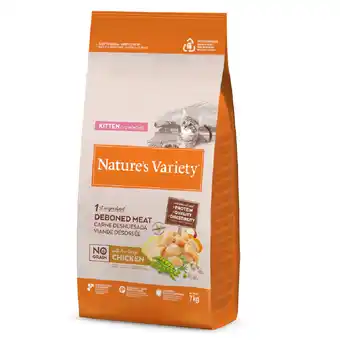 Zooplus 6 kg + 1 kg gratis! Nature's Variety droogvoer voor katten 7 kg aanbieding