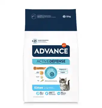 Zooplus 12 kg + 3 kg /8 kg + 2kg Advance droogvoer voor katten 15 kg / 10 kg aanbieding