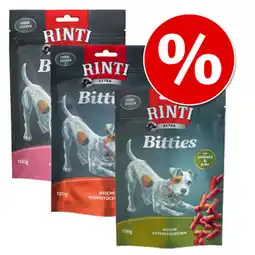 Zooplus 3 Smaken RINTI Extra Bitties in 12 x 100 g Voordeelpakket! - 24 x 100 g aanbieding