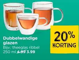 Xenos Dubbelwandige glazen aanbieding