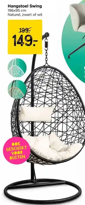 Xenos Hangstoel Swing aanbieding