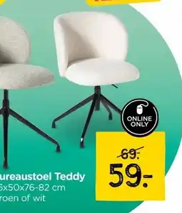 Xenos Bureaustoel Teddy 5 aanbieding