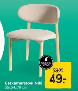 Xenos Eetkamerstoel Niki aanbieding