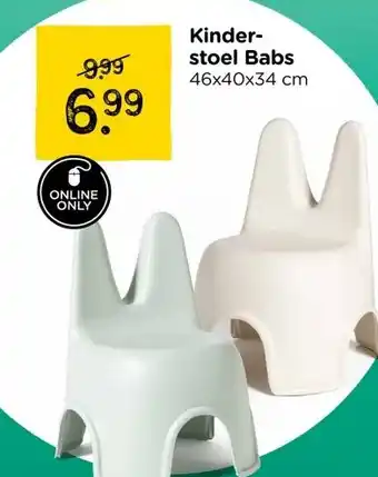 Xenos Kinder- stoel Babs aanbieding