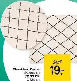 Xenos Vloerkleed Berber aanbieding